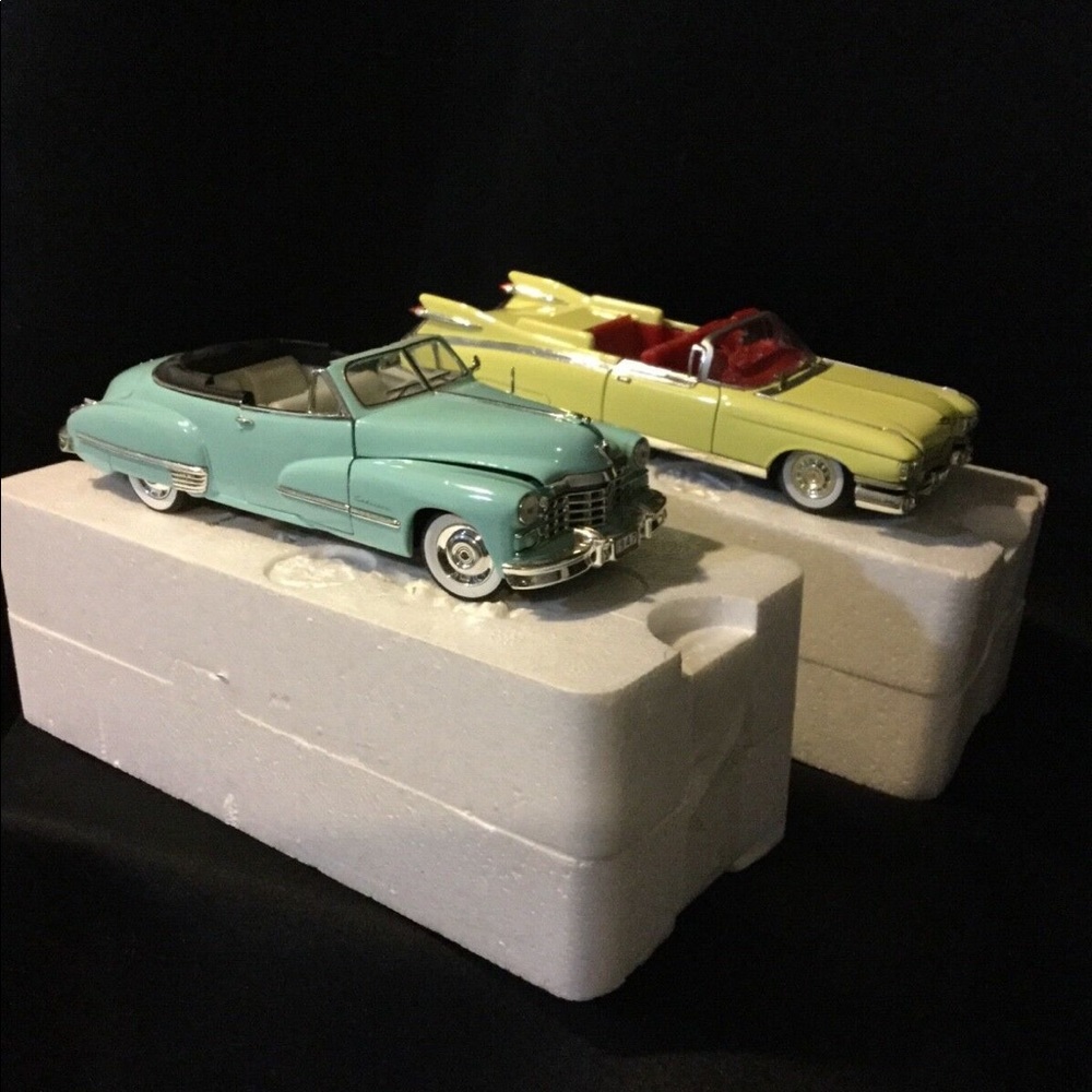 1947 Cadillac Series 62 Convertible Coupe and 1959 Cadillac Biarritz